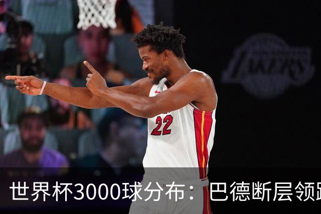 世界杯3000球分布：巴德断层领跑 阿法意西英荷紧追